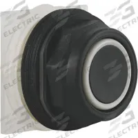 SCHNEIDER Flush Push Button: Black, 30 mm Mounting Size, Non-Metallic, Momentary (MPN 9001SKR1B). Key specifications — Brand: SCHNEIDER; Action: Momentary; Series: 9001SK; Push Button Material Type: Non-Metallic.
