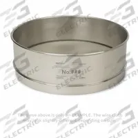 ADVANTECH Standard Stainless Steel Cloth Test Sieve: Stainless Steel, 12 in Outside Dia, 4 1/4 in Ht (MPN 1/2"SS12F). Key specifications — Screen Material: Stainless Steel; Brand: ADVANTECH; Frame Material: Stainless Steel; Standards: ASTM E11; US Standard Screen Size: 1/2 in.