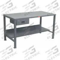 JAMCO Workbench: Fixed Ht, Steel, 60 in x 30 in, 3,000 lb Overall Load Capacity, Gray (MPN UM360GP). Key specifications — Brand: JAMCO.
