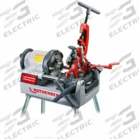 ROTHENBERGER Portable Pipe Threading Machine: Supertronic 4SE, For 1/2 in to 4 in Pipe, 1 1/2 hp (MPN 63006). Key specifications — attr530525: 2; attr553035: (3) Die Sets; attr530501: ROTHENBERGER.