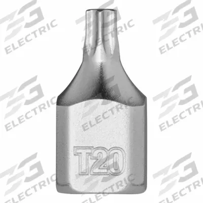 MILWAUKEE Bit Socket: 1/4 in Drive Size, Torx Tip, T20 Tip Size, 51/64 in Overall Lg - Torx Bit Sockets