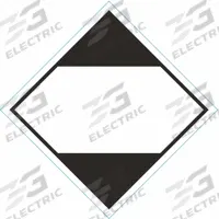 STRANCO INC DOT Handling Label: 4 1/2 in x 4 1/2 in, 4 1/2 in Label Wd, 4 1/2 in Label Ht, 500 PK (MPN HMSL-4500-P500). Key specifications — Background Color: Black; Brand: STRANCO INC.