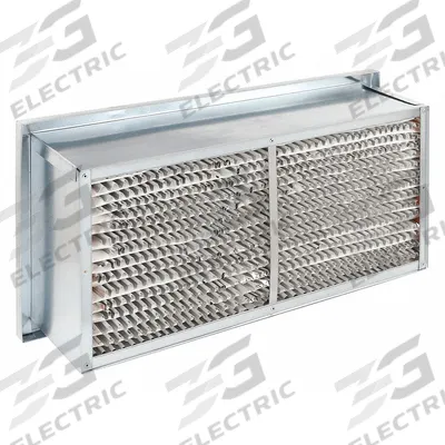 GRAINGER Cartridge Air Filter: 12 in x 24 in x 6 in, Steel, Single Header - MERV 14 Cartridge Air Filters