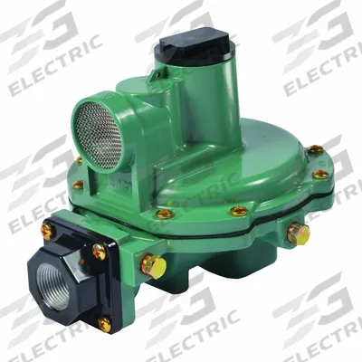 FISHER LPG Pressure Regulator: Lever-Acting Gas, 1,000,000 BtuH Gas Capacity, Aluminum - Lever-Acting Gas Pressure Regulators