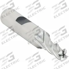 YG-1 Square End Mill: High Speed Steel, 4 Flute, 1/4" Mill Dia, 5/8" LOC, 2-7/16" OAL (MPN 04047)