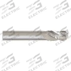 APPROVED VENDOR Roughing End Mill: Carbide, 4 Flute, 3/8" Mill Dia, 1" LOC, 2-1/2" OAL (MPN 258-375875)