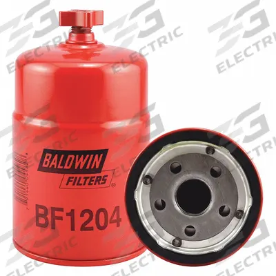 BALDWIN FILTERS Fuel Filter: Spin-On, 3 11/16 in Outside Dia, 1"-14 Thread Size, Diesel Fuel - Spin-On Fuel Filters