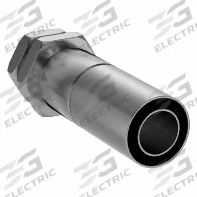 KURT Hydraulic Crimp Fitting: Carbon Steel, Straight, -10 For Hose Dash Size - Kurt Crimp Hydraulic Hose Fittings with JIC Connection