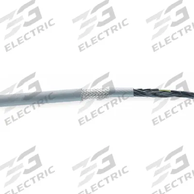 CHAINFLEX Control Cable: 14 AWG Conductor Size, 7 Conductors, PVC, 25 ft - Continuous Flexing Exposed Run Tray Cables