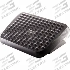 FELLOWES, INC Foot Rest: Plastic, Black, 13 1/8 in Overall Lg, 17 5/8 in Overall Wd, 48121. Key specifications — Manufacturer Part Number: 48121; Features: Rocking Motion; Material: Plastic; Product Type: Foot Rest; Brand: FELLOWES, INC.