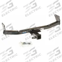 REESE Step Bumper Receiver: III, 3,500 lb Gross Trailer Wt Capacity, 525 lb Tongue Wt, Steel (MPN 75712). Key specifications — Finish: Powder Coated; Drilling Required: No; Vehicle Make: Jeep; Vehicle Model: Compass; Brand: REESE.