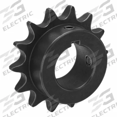 TSUBAKI Single Strand Sprocket: 50, For 5/8 in Chain Pitch, 1 1/4 in Bore Dia, 14 Teeth - Size 50 Fixed-Bore Roller Chain Sprockets