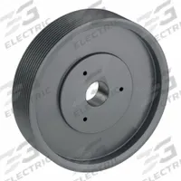 APPROVED VENDOR V-Belt Pulley: 3V1900, 10 Groove, 19 in OD, Bushed Bore, E, For 3V/3VX Belt Section (MPN 103V1900E). Key specifications — Pulley Industry Number: 3V1900; Pitch Diameter: 19 in (3V); For Belt Section (broad, with similar types): 3V or 3VX.