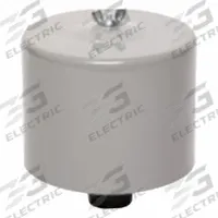 GAST Inlet Vacuum Filter: 6 in Outside Dia, Screw On Connection, 1 1/4 in (M)MPT Inlet Size (MPN AJ126C). Key specifications — attr49959: AJ126C; attr49962: GAST; attr49968: 33K820; attr49969: R3105-12.