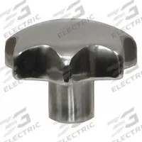 APPROVED VENDOR Hand Knob: 7 Point, Stainless Steel, 1/2"-13 Thread, 14 mm Thread Lg, 2.48 in Dia (MPN 65038M12). Key specifications — Brand: APPROVED VENDOR; Finish: Polished.