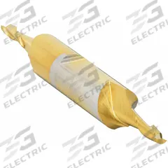 CLEVELAND Square End Mill: High Speed Steel, TiN Coated, Double End, 2 Flute, 1/8" Mill Dia (MPN C39044)