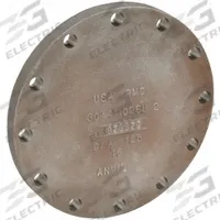 ANVIL Metal Pipe Flange: 10 in, Female NPT Blind, Cast Iron, Flat Flange, Class 125 (MPN 0308017607). Key specifications — Maximum Operating Pressure: 175 psi; Brand: ANVIL; (DO NOT SEND) Manufacturer Location: Made in USA.