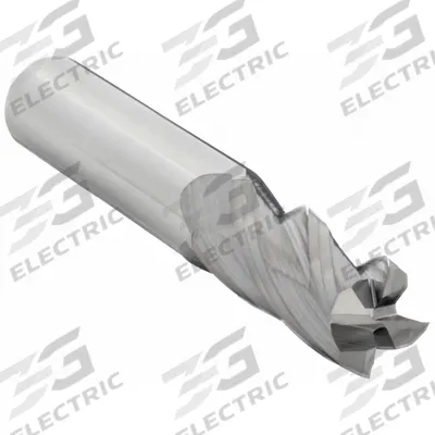 APPROVED VENDOR Square End Mill: Carbide, 4 Flute, 21/64" Mill Dia, 1" LOC, 2-1/2" OAL (MPN 206-001154) - General Purpose Carbide Square End Mills