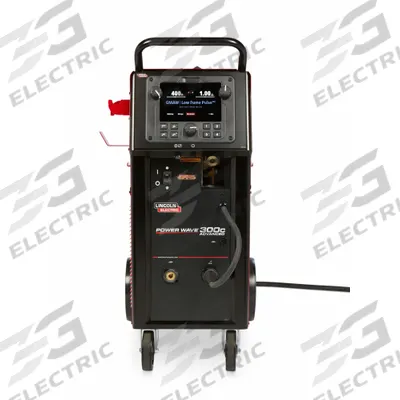 LINCOLN ELECTRIC Multiprocess Welder: Power Wave 300C, AC/DC - Lincoln Power Wave