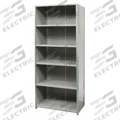 HALLOWELL Metal Shelving: Standalone, Medium-Duty, 48 in x 24 in, 84 in Overall Ht - Medium-Duty Standalone Closed Metal Shelving