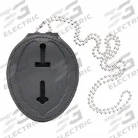 HEROS PRIDE Badge Holder: Universal, Black, Leather (MPN 9150T-0001). Key specifications — attr188498: Universal; attr188499: Black; attr188500: Leather; attr193746: HEROS PRIDE.