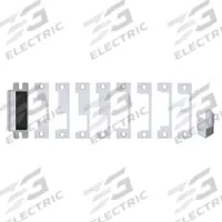 HES Electric Door Strike: 1 1/4 in Wd, 4 7/8 in Ht, Cylindrical/Mortise, Bronze (MPN 1600-CS-613E). Key specifications — Brand: HES; Input Voltage: 12/24V; Performance Duty Rating: 1 - Heavy Duty; Strike Type: Cylindrical.