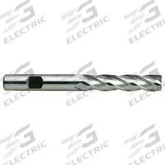 YG-1 Square End Mill: High Speed Steel, TiN Coated, 4 Flute, 1-1/2" Mill Dia, 4" LOC, 6-1/2" OAL (MPN 08211HN)