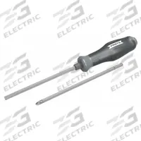 PROTO Multi-Bit Screwdriver: Proto, 10 or Less Tips, 8 Pieces, 8 Bits, Alloy Steel, Single End (MPN J9326). Key specifications — attr1213245: Hex: 3/16 in + 1/4 in; attr1213221: Plain; attr1213219: PROTO.