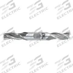 OSG Square End Mill: Cobalt, Double End, 3 Flute, 1/4" Mill Dia, 5/8" LOC, 3-3/8" OAL (MPN 5320300)