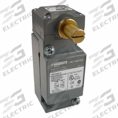 TELEMECANIQUE SENSORS Plug-In Limit Switch: Metallic, Plug-In, 9007C, No Actuator Included - Rotary-Motion Limit Switches without Levers