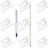 CHEMGLASS Thermometer: -10°C to 250°C, Partial Immersion, 25 mm Immersion Dp, Celsius (MPN CG-3508-N-02). Key specifications — attr1275416: CHEMGLASS; attr1280797: Celsius.
