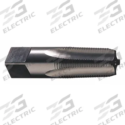 CLE-LINE Pipe and Conduit Thread Tap: 1 1/2"-11.5 NPT, 7 Flute, Semi-Bottoming Chamfer (MPN C64221) - General Purpose Pipe Taps