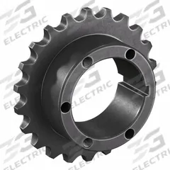TSUBAKI Sprocket: For 60 Chain, 22 Teeth, 5.508 in Pitch Dia, 5.666 in Outside Dia, Steel (MPN 60Q22). Key specifications — Brand: TSUBAKI; Required Bushing Series: Q1.
