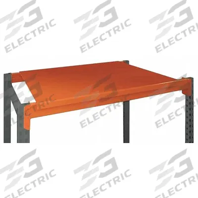 LYON Pallet Rack Decking: 48 in x 42 in, Flat, Std Wire Decking, 14 ga Decking - Solid Steel Pallet Rack Decking
