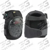 CLC Knee Pad: Universal, 2 Straps, Clip/Hook-and-Loop, 1 PR (MPN G340). Key specifications — Cap Material: Fabric; Color: Black; Pad Material: Foam; Strap Material: Elastic; Brand: CLC; Closure: Hook-and-Loop; Features: Breathable; Latex Content: Latex Free.
