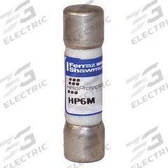 Solar Fuse: HP6M Series, Fast-Acting, 25 A, 600 V DC (MPN HP6M25). Key specifications — Series: HP6M; Brand: MERSEN.