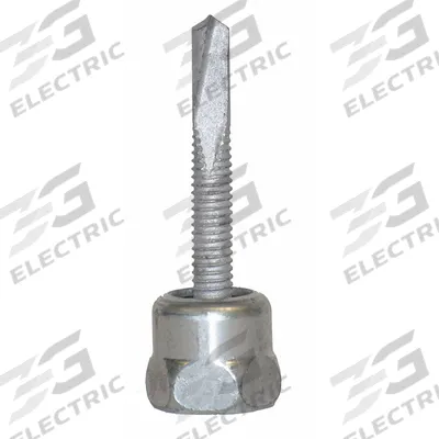SAMMYS Rod Hanger: 7/32 in Overall Dia, 1 1/2 in Overall Lg, #12 Screw Size, Steel - Rod Hangers for Steel