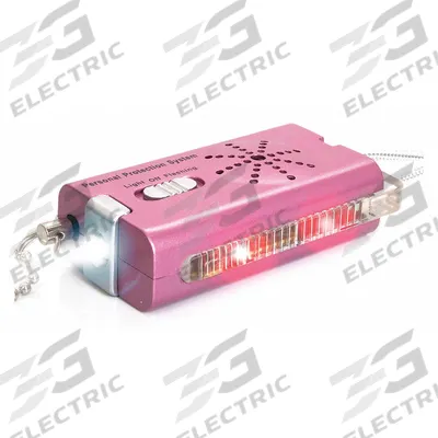 BRITE-STRIKE Personal Protection Alarm: Personal Alarm and Flashlight, Pink, 12V Battery - Personal Safety Alarms