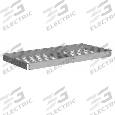 TENNSCO Shelf: 48 in x 24 in, 2,250 lb Load Capacity, Steel, 5 ga Decking, Gray - Wire Decking Shelf Kits for Boltless Shelving