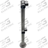 TENSABARRIER Rigid Barrier Corner Post: Rigid Barrier Corner Post, 36 in Overall Ht, 2 in Bar Dia (MPN 2L5-36-COR-3S). Key specifications — attr193639: TENSABARRIER; attr982178: Satin; attr1022246: Corner Post.