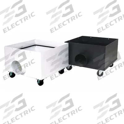 EXTRACT-ALL Air Scrubber: Negative Air Pressure/Particulate Filtration, Steel, 500 cfm Airflow - Heavy-Duty Steel Negative Air Machines
