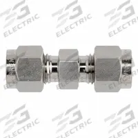 BRENNAN INDUSTRIES Compression Fitting Straight: 1/16 in OD x 1/16 in OD Fitting Size (MPN NS2403-01-01-SS). Key specifications — Series: NS2403; Brand: BRENNAN INDUSTRIES; Fitting Size: 1/16 in OD x 1/16 in OD.