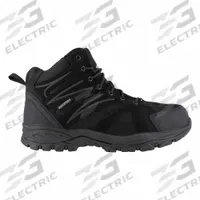 KNAPP Hiker Shoe: Men's, Size 8, W, Black, Composite Toe Cap, Removable Insole, Hiker Boot Footwear (MPN K5400-W-08.0). Key specifications — Footwear Width: W; Gender: Men's; Insulated: No; Metal Chip-Resisting Sole: Yes; Puncture-Resistant Sole: No; Removable Insole: Yes; Brand: KNAPP; Chemical-Resisting Sole: Yes.
