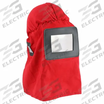 ALC Standard Blast Hood with Bump Cap: 5 in W x 6 in L, 5x6 Lens/Bump Cap - Abrasive Blasting Hoods