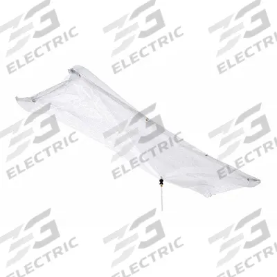 PIG Leak Diverter Tarp: 10 ft Lg, 3 ft Wd, Straps Leak Diverter Mounting, Polyester/PVC - Under the Ceiling Leak Diverters