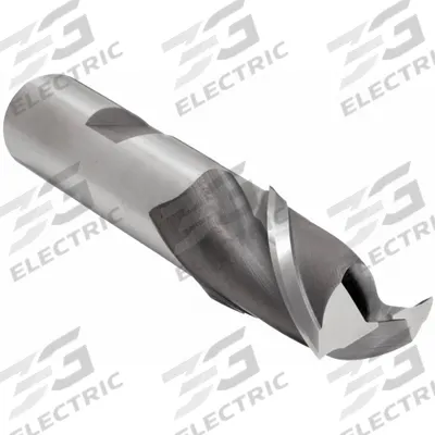 OSG Square End Mill: Cobalt, 2 Flute, 17/32" Mill Dia, 1-1/8" LOC, 3-1/8" OAL (MPN 5201600) - General Purpose Cobalt Square End Mills