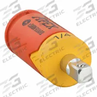APEX Socket Isolator 1/4" x 2": 1/4 in Input Drive Size, Chrome, 1/4 in Output Drive Size, Square (MPN CAEAD316). Key specifications — attr1204900: Square; attr1204904: Locking Included; attr1204910: APEX; attr1204913: Chrome.