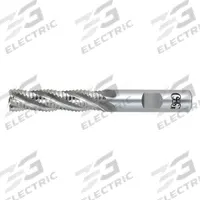 OSG Roughing End Mill: Cobalt, 4 Flute, Fine Pitch, 7/16" Mill Dia, 1-1/4" LOC, 3-1/4" OAL (MPN 4500000)