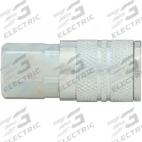 SPEEDAIRE Quick Connect Hose Coupling: 1/2 in Body Size, 1/2 in Hose Fitting Size, Sleeve, FNPT (MPN 30E683). Key specifications — Brand: SPEEDAIRE; Thread Size: 1/2" -14; Coupling Locking Type: Sleeve; Hose Fitting Gender: Female.