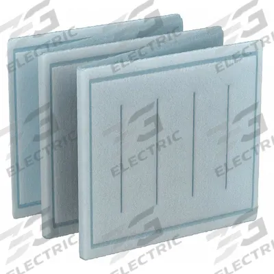 GRAINGER Link Air Filter: 20 in x 14 in x 1 in, 14 in Section Wd, 5 Sections, 3 Ply - MERV 8 Link Air Filters